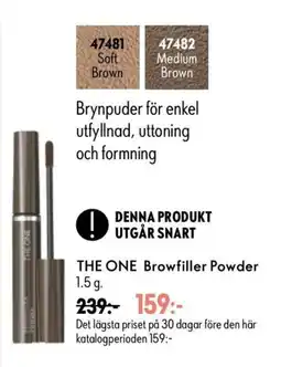 Oriflame The one browfiller powder erbjuda