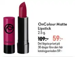 Oriflame OnColour Matte Lipstick erbjuda