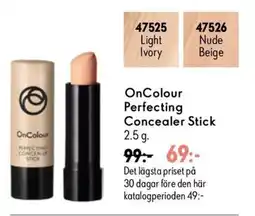 Oriflame OnColour Perfecting Concealer Stick erbjuda