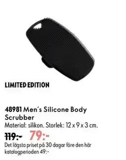 Oriflame Men's Silicone Body Scrubber erbjuda