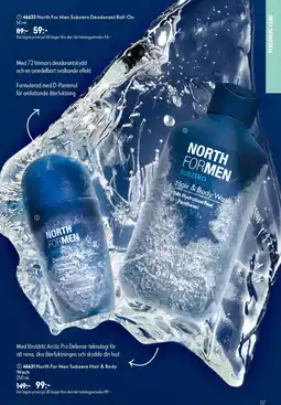 Oriflame North for men subzero deodorant roll-on erbjuda