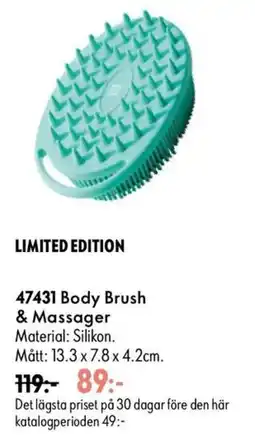 Oriflame Body brush & massager erbjuda