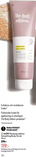 Oriflame The body edition smoothing body scrub erbjuda