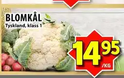 Matvärlden Tensta BLOMKÅL erbjuda