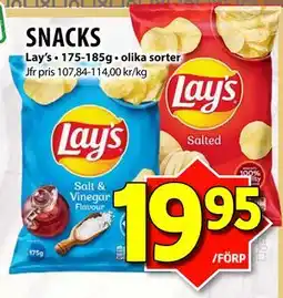 Matvärlden Tensta SNACKS erbjuda