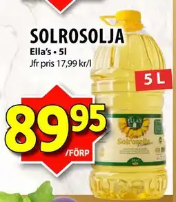 Matvärlden Tensta SOLROSOLJA erbjuda