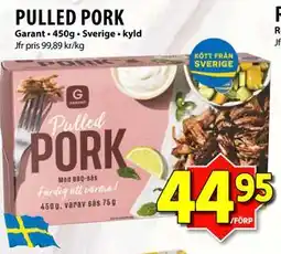 Matvärlden Tensta PULLED PORK erbjuda