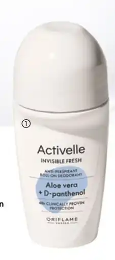 Oriflame Activelle Invisible Fresh Anti-Perspirant Roll-on Deodorant erbjuda