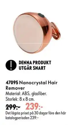 Oriflame Nanocrystal Hair Remover erbjuda