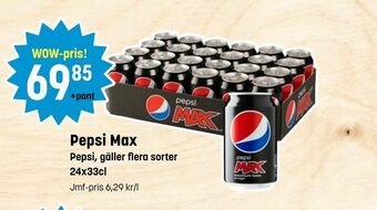 Eurocash Pepsi Max erbjuda