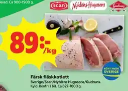Stora Coop Färsk fläskkotlett erbjuda