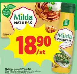 Stora Coop Flytande margarin/Mat&Bak erbjuda