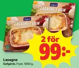 Stora Coop Lasagne erbjuda