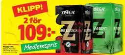 Stora Coop Bryggkaffe, Medlemspris erbjuda