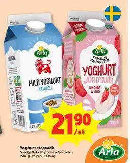 Stora Coop Yoghurt storpack erbjuda