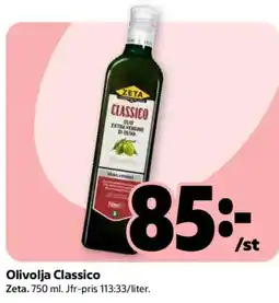 Coop Zeta Olivolja Classico erbjuda