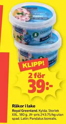 Coop Räkor i lake erbjuda