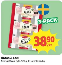 Coop Scan bacon erbjuda