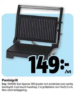 Coop Day paninigrill erbjuda