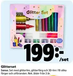 Coop Sense Glitterset erbjuda
