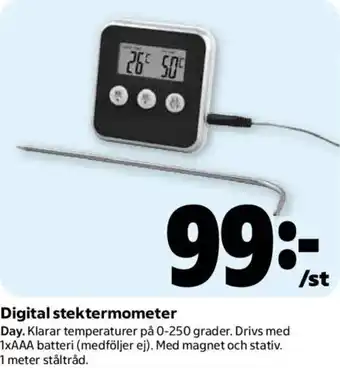Day digital stektermometer
