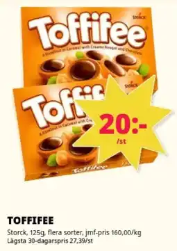 Tempo Storck toffifee erbjuda