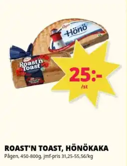 Tempo Pågen Roast'n toast, hönökaka erbjuda