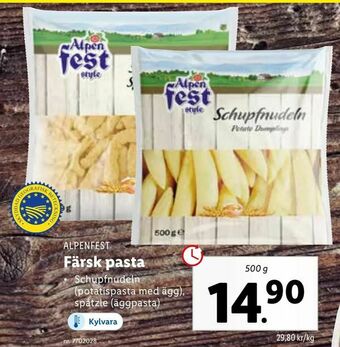Lidl Färsk pasta erbjuda