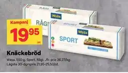 City Gross Knäckebröd erbjuda