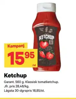 City Gross Ketchup erbjuda