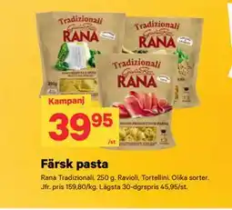 City Gross Färsk pasta erbjuda