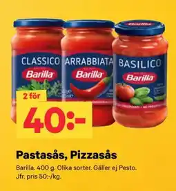 City Gross Pastasås, Pizzasås erbjuda