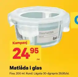 City Gross Matlåda i glas erbjuda
