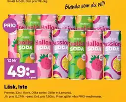 City Gross Läsk, Iste, Pris i appen erbjuda
