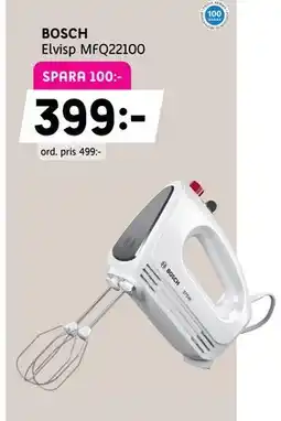Elon BOSCH Elvisp MFQ22100 erbjuda