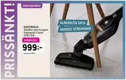 Elon ELECTROLUX Sladdlös dammsugare Ergorapido Classic EERC73EB, Medlemspris erbjuda