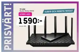 Elon TP-LINK Router Archer AXE75 erbjuda