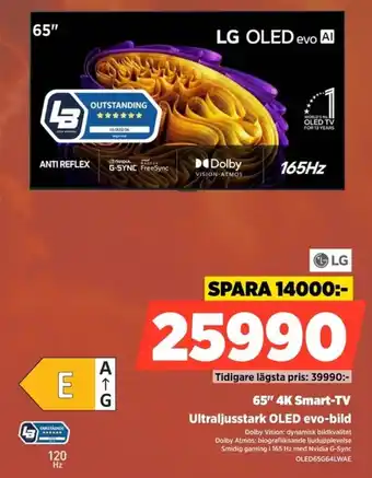 LG 65" 4K Smart-TV