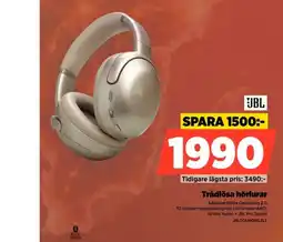Power Jbl trådlösa hörlurar erbjuda