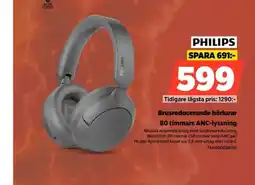 Power Philips brusreducerande hörlurar erbjuda