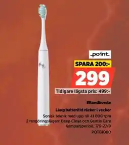 Power Point eltandborste erbjuda