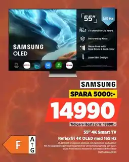 Power Samsung 55" 4K Smart TV erbjuda