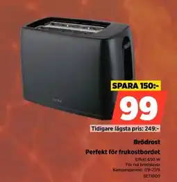 Power Brödrost erbjuda