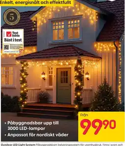 Rusta Outdoor LED Light System erbjuda