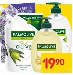 Rusta Palmolive milks fresh olive erbjuda