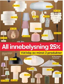 Rusta All innebelysning erbjuda