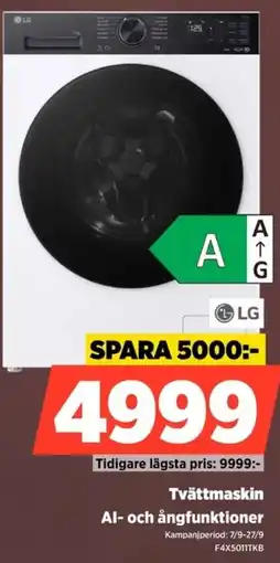 Power Lg tvättmaskin erbjuda