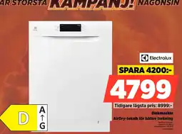 Power Electrolux diskmaskin erbjuda