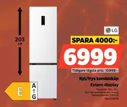 Power LG kyl/frys kombiskåp erbjuda