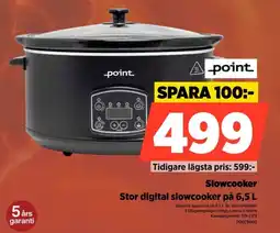 Power Point stor digital slowcooker erbjuda